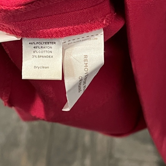 Loft Size 6 Pink Sheath Sleeveless Dress - Picture 5 of 6